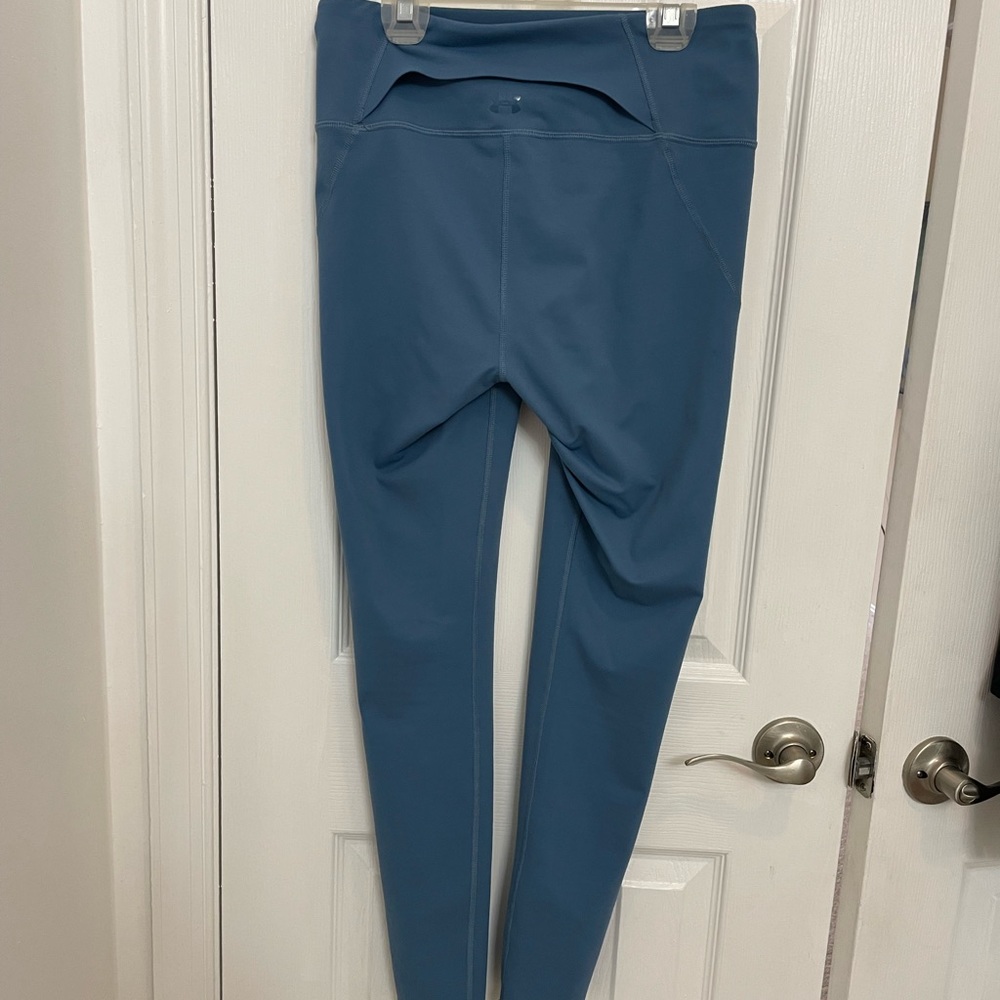 Under Armour | High Waisted Heather Blue Leggings Size S - Picture 4 of 7